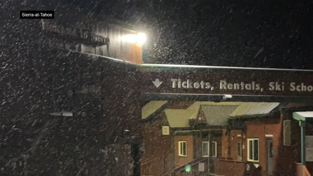 Northern California Sierra sees some early-season snow — CBS Bay Area (KPIX), St. Helena Sports news