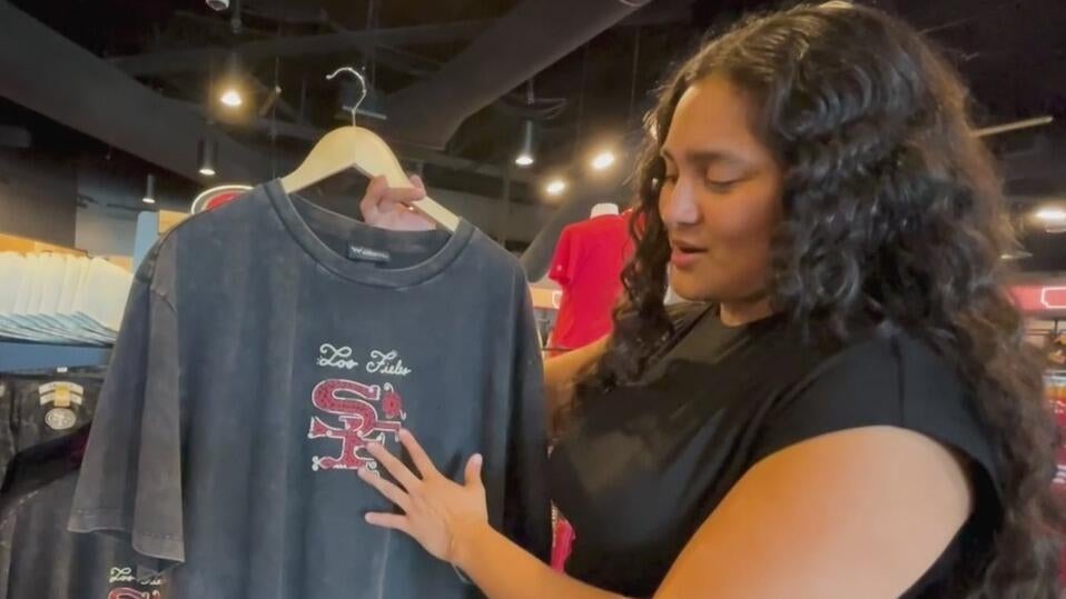 San Francisco 49ers unveil Latino Heritage Collection of team merchandise for "Los Fieles" — CBS Bay Area (KPIX), St. Helena Sports news