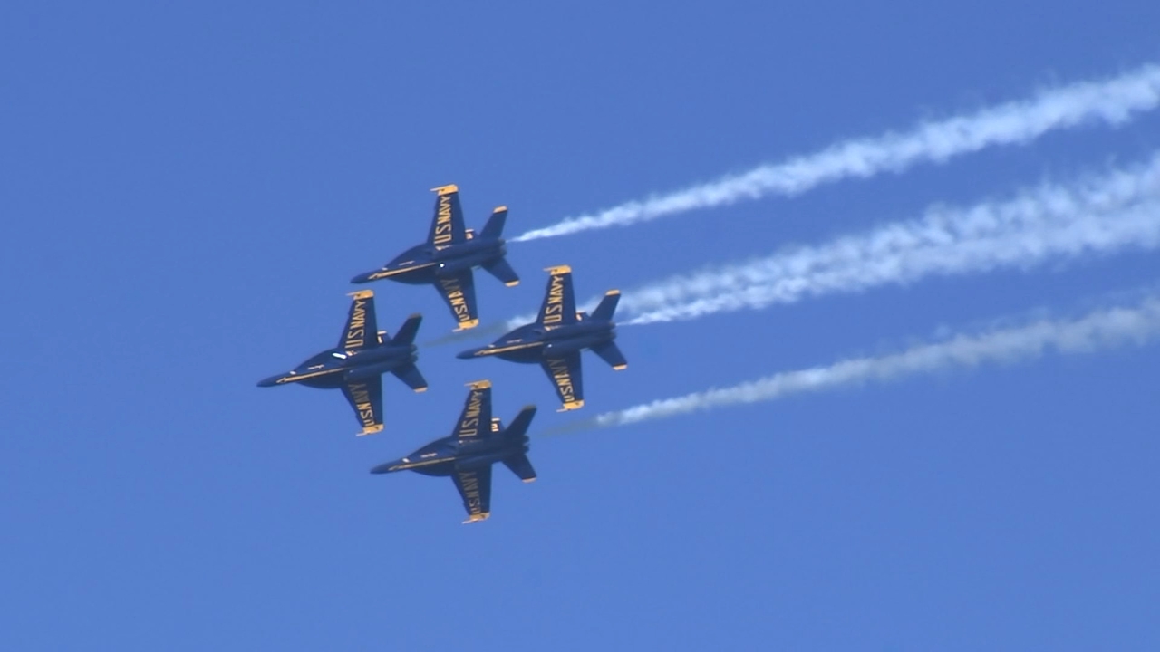 Blue Angels roar back over San Francisco Bay after Friday fog delay
— ABC 7 Bay Area, St. Helena Arts news