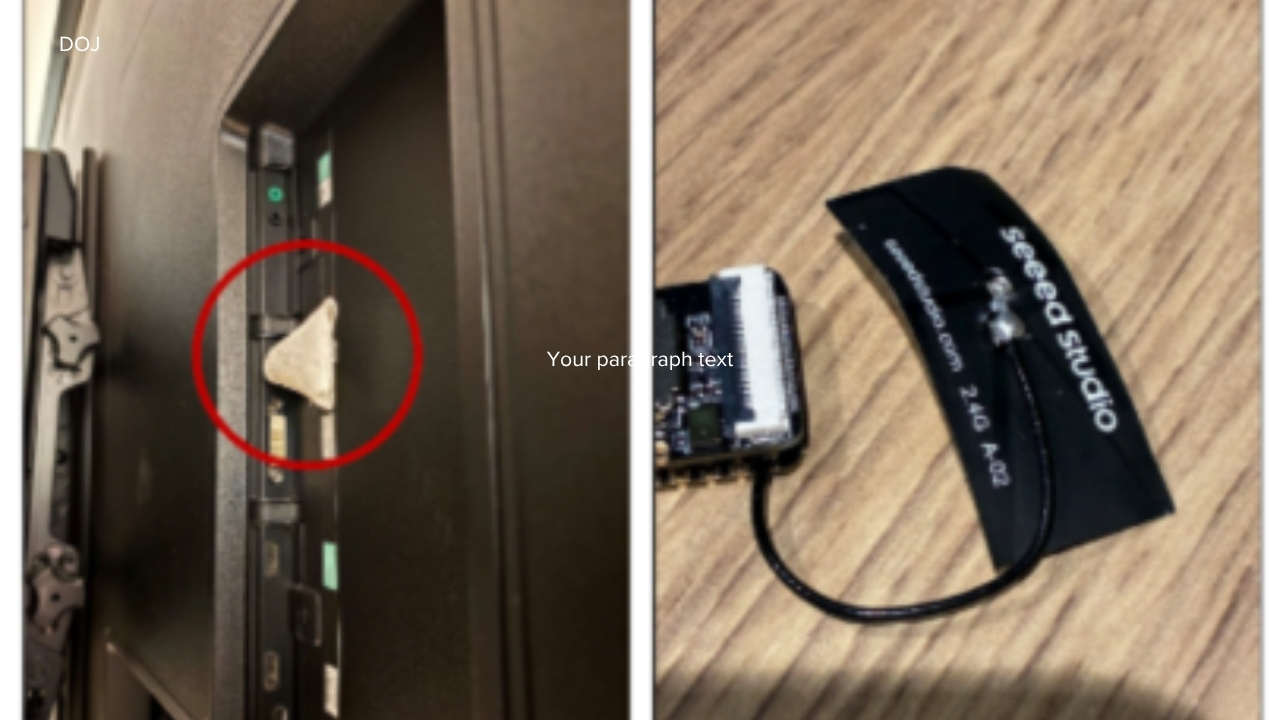 OpenAI employee arrested after listening device found in SF conference room, officials say
       — ABC 7 Bay Area, St. Helena Business news