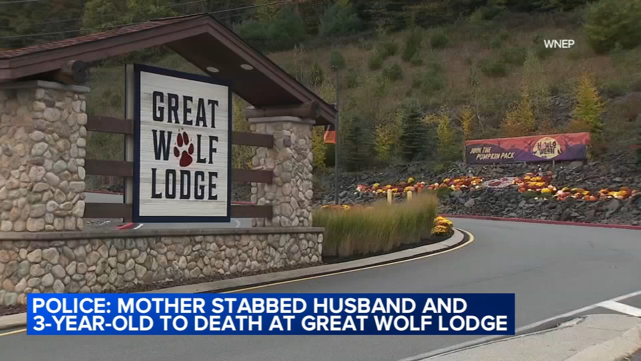 Great Wolf Lodge homicide: Metallica Rose Harrison accused of stabbing husband Charles Harrison, son to death at family resort in the Poconos in Scotrun, Monroe County, Pennsylvania
— ABC 7 Bay Area, St. Helena Community news