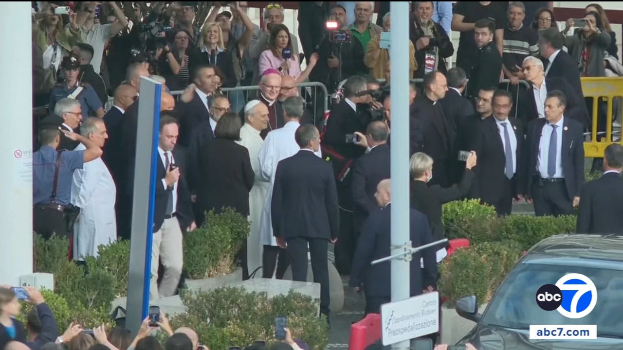 Pope Leo returns to the Vatican 4 days after lung cancer surgery
       — ABC 7 Bay Area, St. Helena Health news