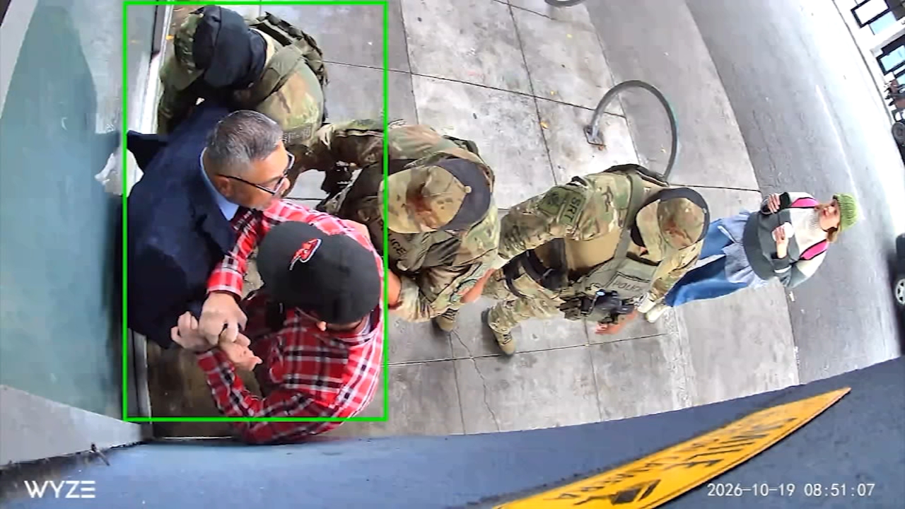 Video of masked ICE arrest in San Francisco's SoMa neighborhood sparks outrage
— ABC 7 Bay Area