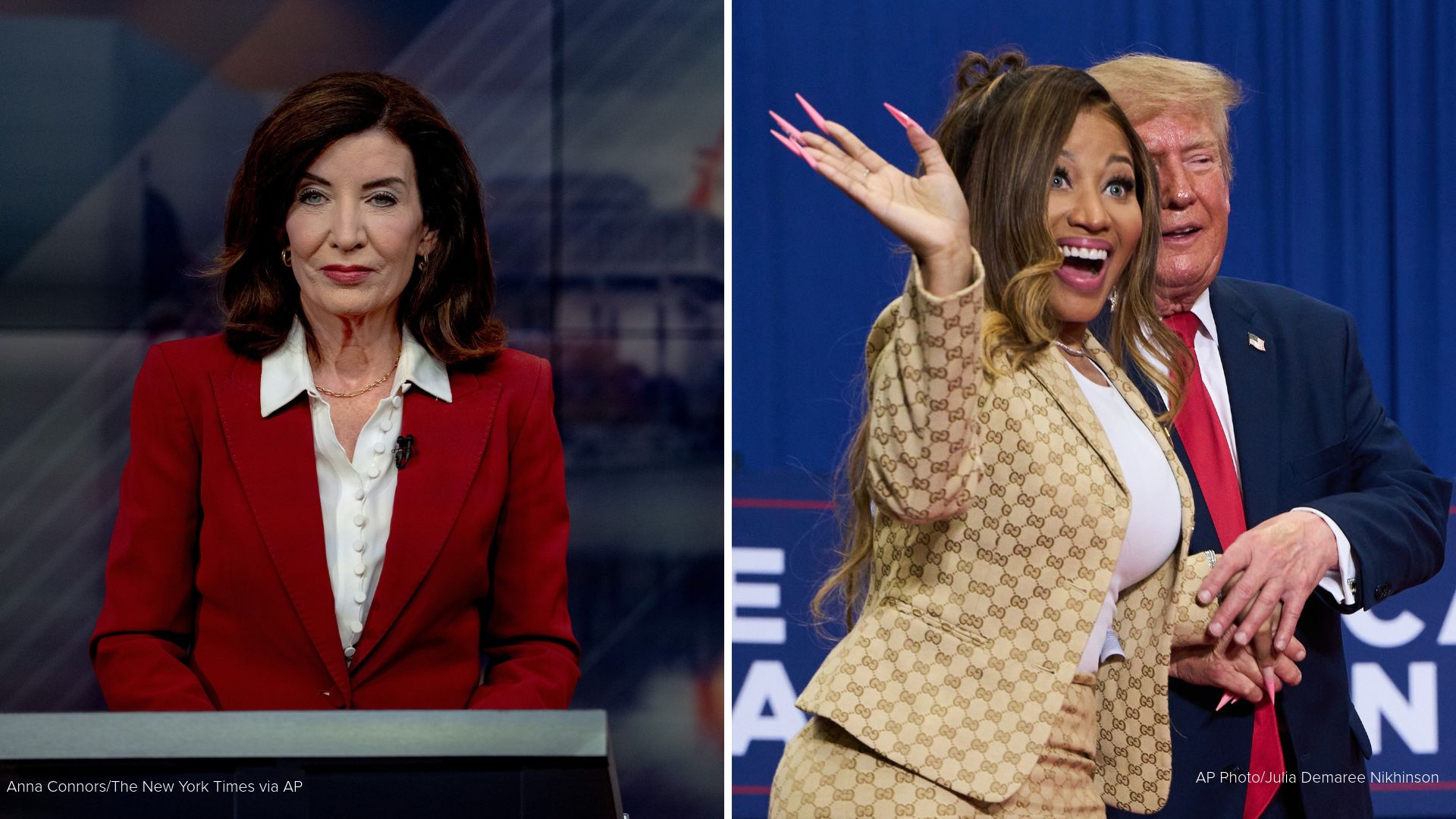 New York Governor Kathy Hochul responds after rapper Nicki Minaj calls her 'evil'
— St. Helena Community news