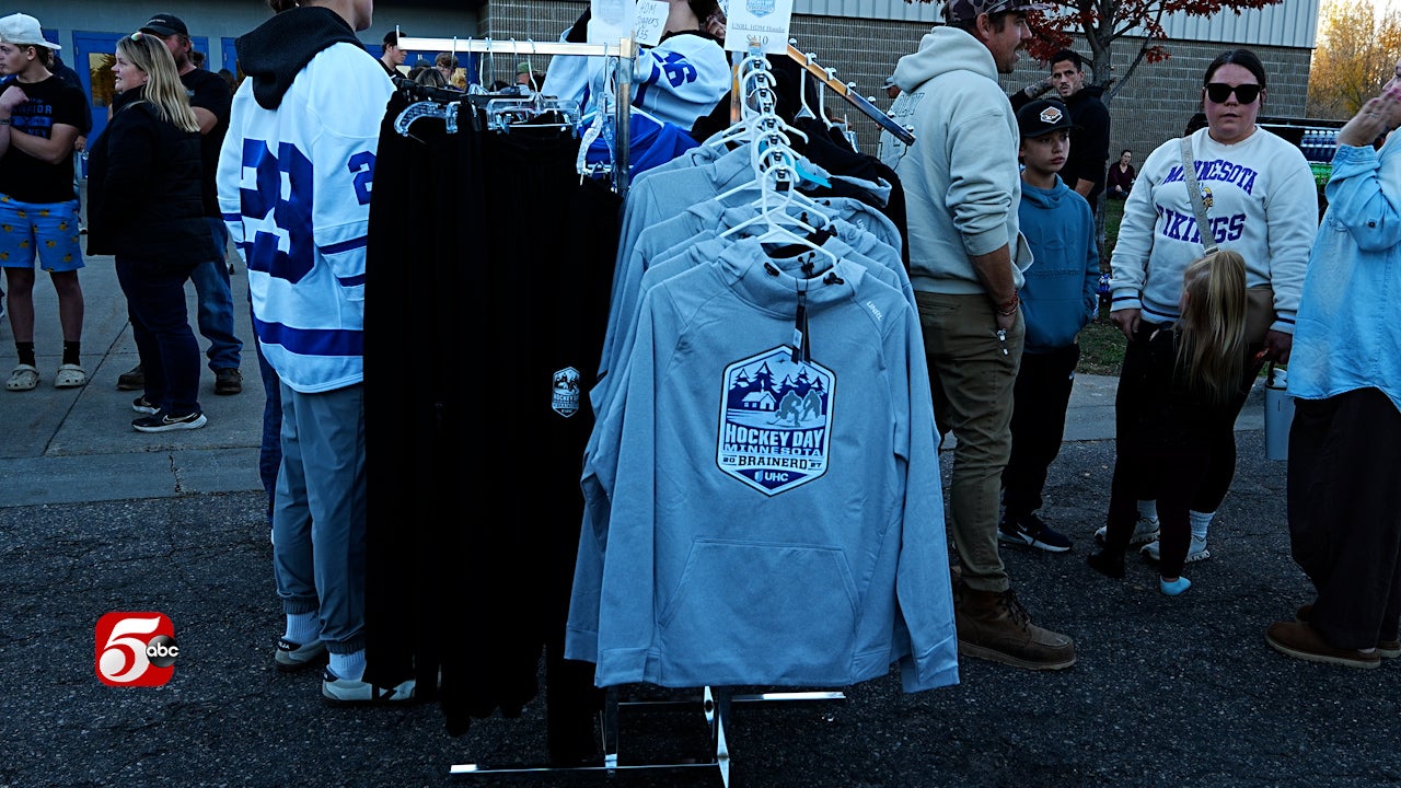 Brainerd celebrates 100 days until Hockey Day Minnesota — KSTP 5, St. Helena Schools news