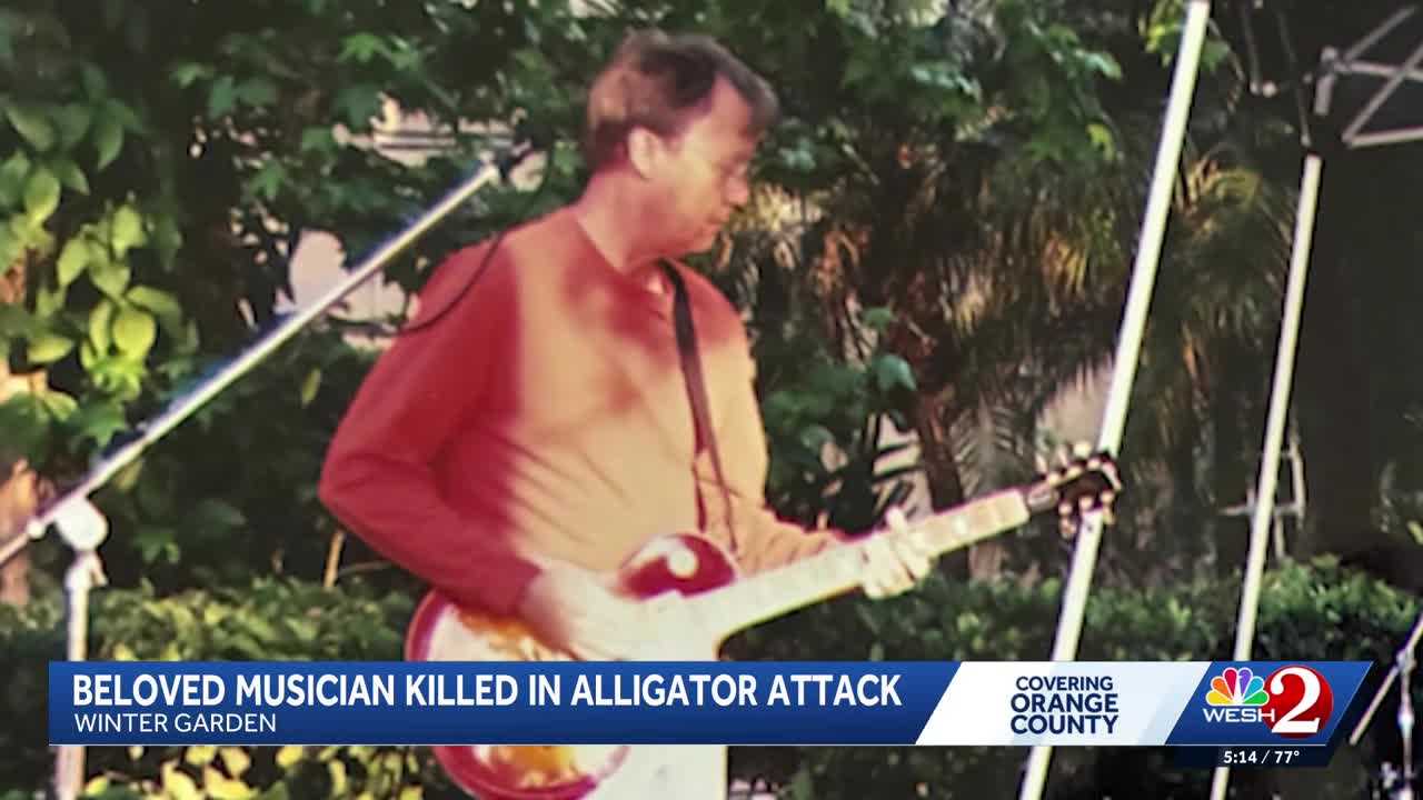'A fantastic guy': Beloved Central Florida guitarist killed in Winter Garden alligator attack — WESH 2 Orlando, St. Helena Community news