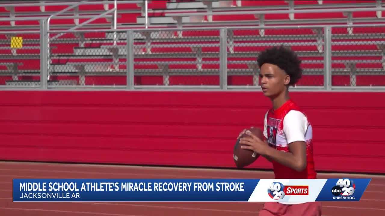 12-year-old football player recovering after spinal cord stroke — WESH 2 Orlando, St. Helena Sports news