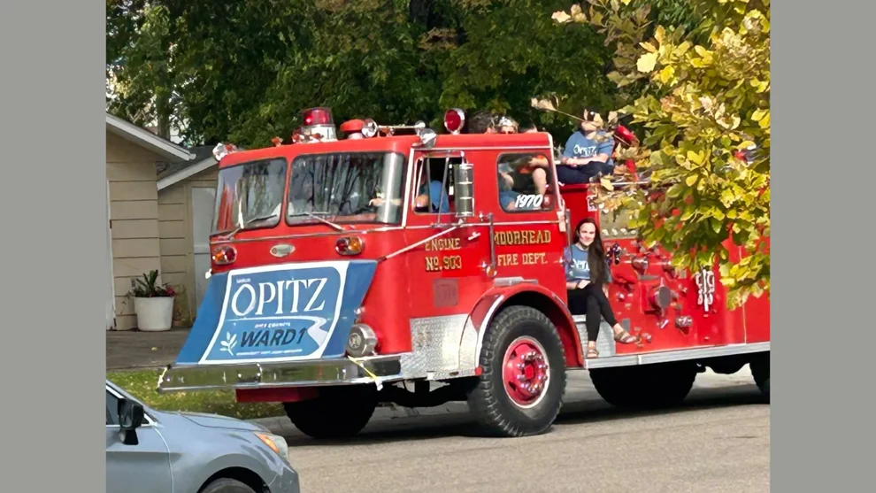 ‘Moorhead’ fire truck’s parade appearance causes social media stir — KFGO, St. Helena Real Estate news