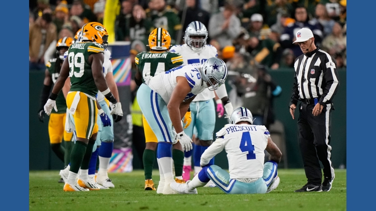 Cowboys trail 17-0 at halftime as defensive struggles persist against Packers — KENS 5 (San Antonio), St. Helena Sports news