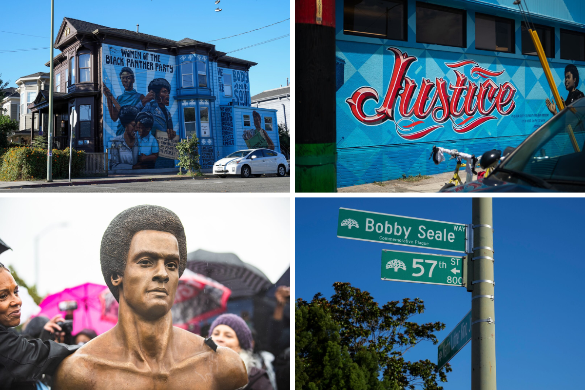 Black Panther Party history is all over Oakland. Here’s where to look — The Oaklandside, St. Helena Arts news