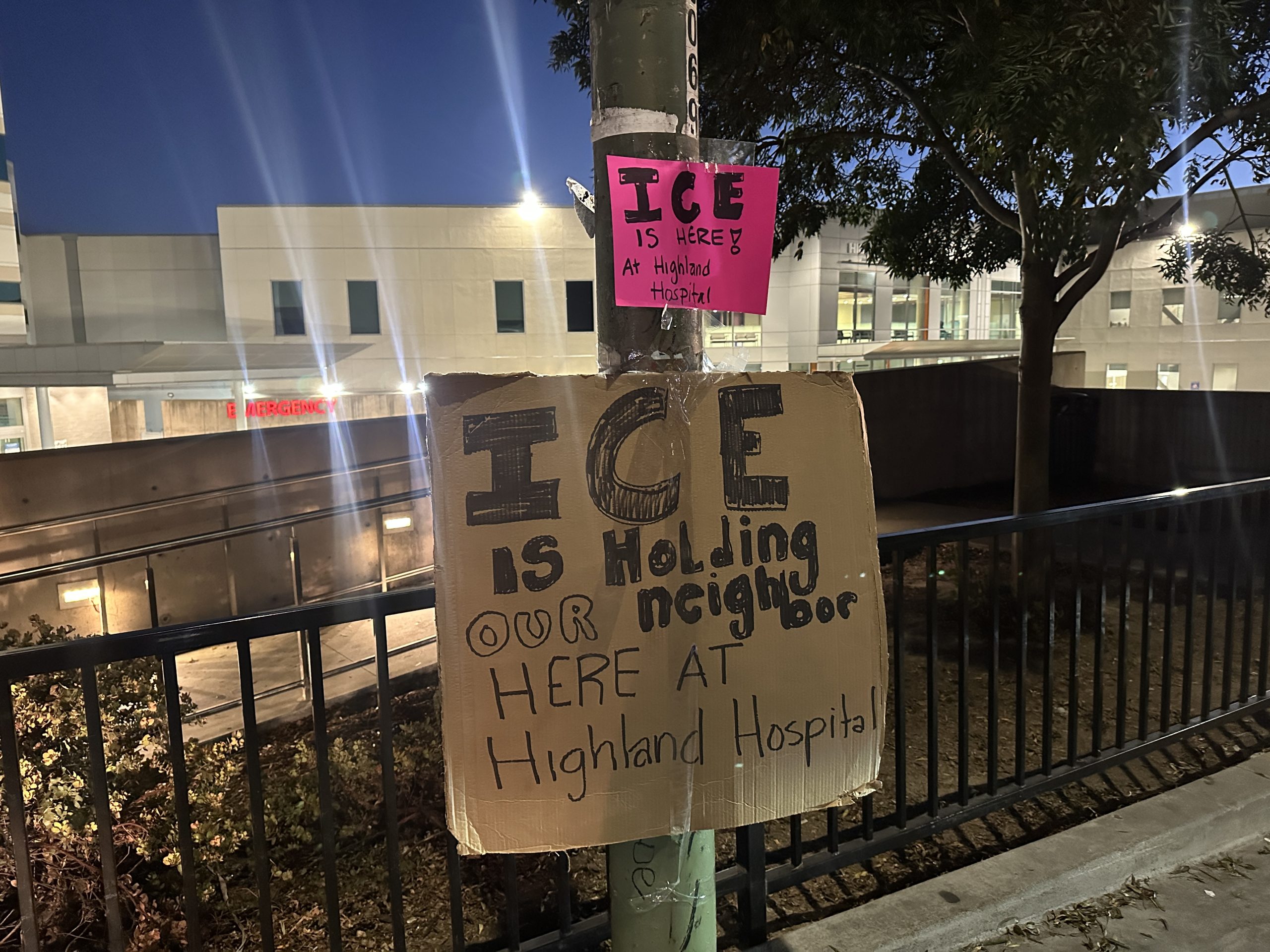 2 ICE arrests in Oakland and Emeryville Friday result in hospitalization — The Oaklandside, St. Helena Health news