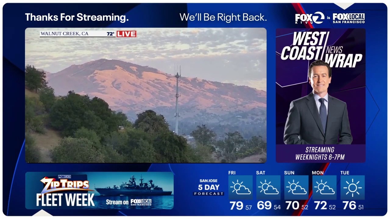 West Coast News Wrap Live — KTVU FOX 2 Bay Area, St. Helena Community news