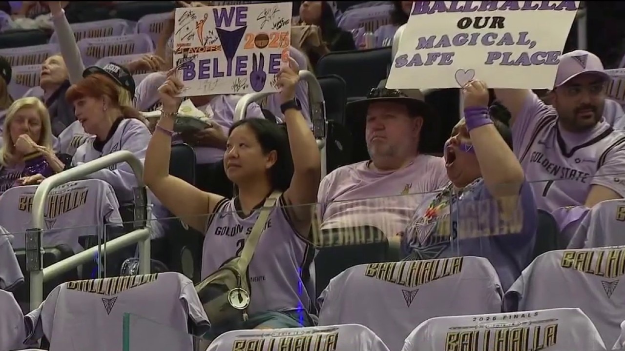 Valkyries fans bring Ballhalla energy to Game 2 of WNBA Finals — KTVU FOX 2 Bay Area, St. Helena Arts news