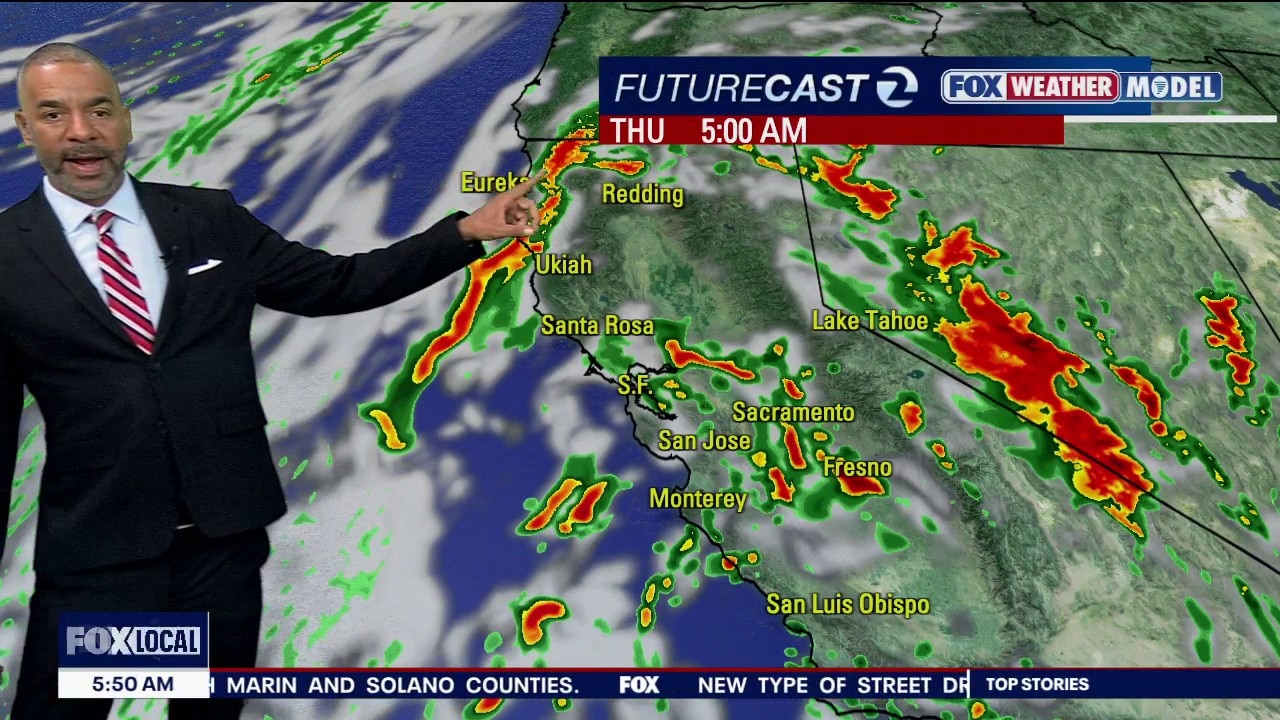 A wet day ahead as rain blankets the Bay Area — KTVU FOX 2 Bay Area, St. Helena Sports news