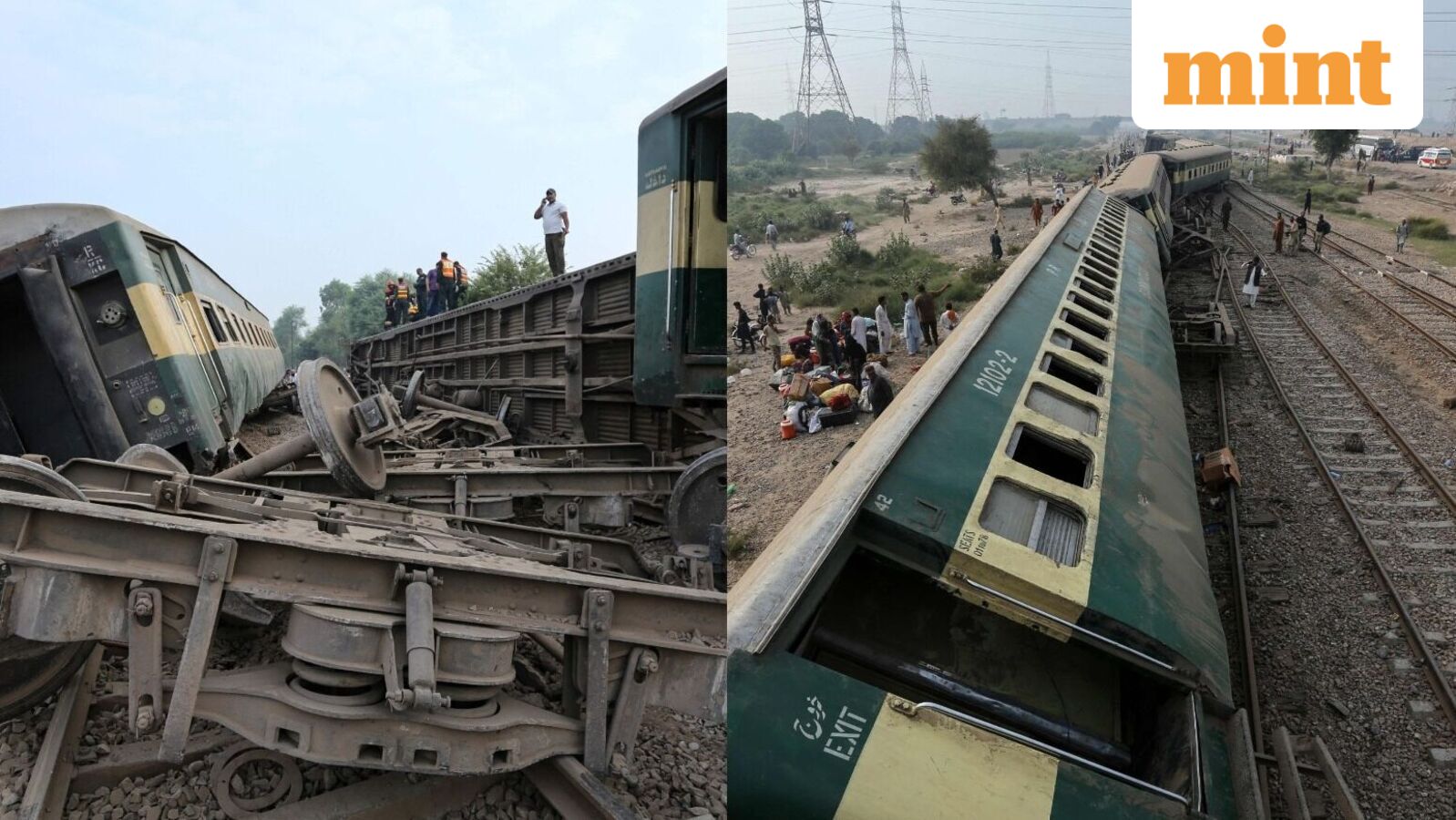 At least four killed, several injured after passenger train derails in Pakistan's Punjab | Top Updates — Mint India, St. Helena Sports news